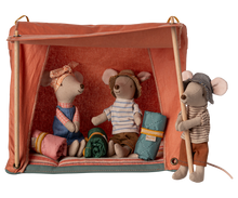Load image into Gallery viewer, Maileg Happy Camper Tent Mouse