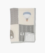 Load image into Gallery viewer, Blue Playroom Knitted Blanket