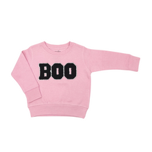 Load image into Gallery viewer, Pink BOO Patch Sweatshirt