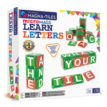 Load image into Gallery viewer, MAGNA-TILES® microMAGS LEARN Letters