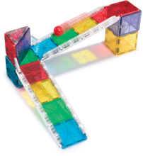 Load image into Gallery viewer, Magna-tiles Rail Racers 33 pc