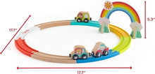 Load image into Gallery viewer, Animal Friends Wooden Train Set