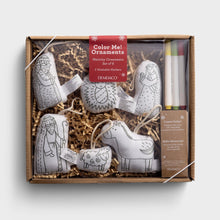 Load image into Gallery viewer, Plush Nativity Color Me Ornament