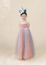 Load image into Gallery viewer, Unicorn Play Costume with Headband