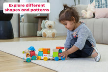 Load image into Gallery viewer, Animal Friends Wooden Stacking Train