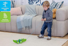 Load image into Gallery viewer, Cruisin' Crocodile Wooden Pull Toy