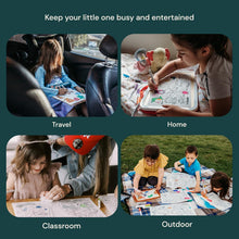 Load image into Gallery viewer, Toot Toot Honk Mini Coloring & Doodle Mat