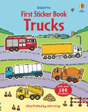 Load image into Gallery viewer, First Sticker Book Trucks