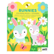 Load image into Gallery viewer, Bunnies Coloring/Sticker Book