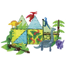 Load image into Gallery viewer, Dino World XL Magna Tiles 50-Piece Set