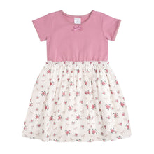 Load image into Gallery viewer, Coquette Rose Short Sleeve Tutu Dress