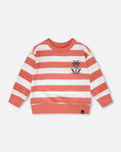 Load image into Gallery viewer, Stripe Terry Sweatshirt