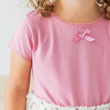 Load image into Gallery viewer, Coquette Rose Short Sleeve Tutu Dress