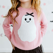 Load image into Gallery viewer, Sweet Ghost Pink Sweater