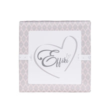 Load image into Gallery viewer, Pink / Gray Crib Sheet