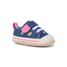 Load image into Gallery viewer, First Walkers Stevie Mini Blue Denim/Garden