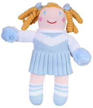 Load image into Gallery viewer, Cheerleader Doll Rattle