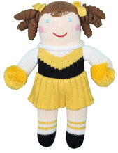 Load image into Gallery viewer, Cheerleader Doll Rattle