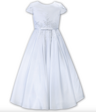 Load image into Gallery viewer, Satin A-line Ceremonial Ankle Length Gown