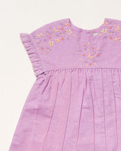 Load image into Gallery viewer, Lila Lilac Embroidered Dress