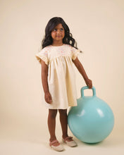 Load image into Gallery viewer, Lila Sand Embroidered Dress