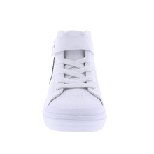 Load image into Gallery viewer, Riley White and Black Leather