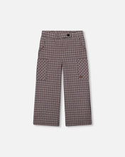 Load image into Gallery viewer, Jacquard Knit Houndstooth Pant