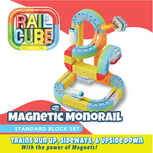 Load image into Gallery viewer, Rail Cube Magnetic Monorail Starter Set