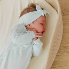 Load image into Gallery viewer, Newborn Knotted Gown - Air