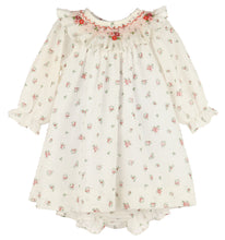 Load image into Gallery viewer, Plumetti Floral Smock Bishop Dress