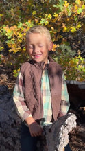Load image into Gallery viewer, Hunter Quilted Brown Vest
