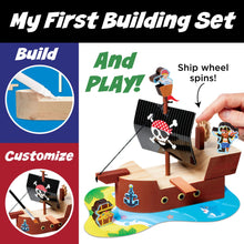 Load image into Gallery viewer, The Sea Skull Pirate Ship Model Set