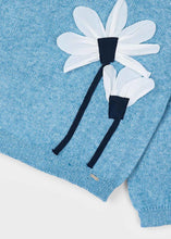 Load image into Gallery viewer, Flower Applique Knit Pant Set