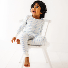 Load image into Gallery viewer, Sky Blue Bunny Hop Sky Pjs