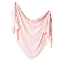 Load image into Gallery viewer, Knit Swaddle Blanket - Blush