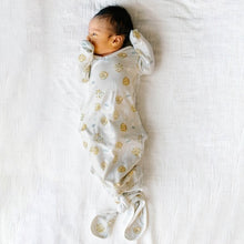 Load image into Gallery viewer, Newborn Knotted Gown - Chip