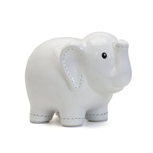 Load image into Gallery viewer, Child To Cherish Stitched Elephant White