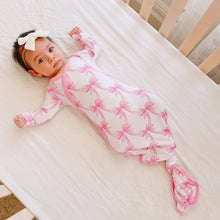 Load image into Gallery viewer, Newborn Knotted Gown - Bow My Gosh