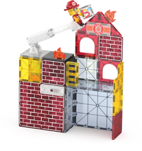 Load image into Gallery viewer, Magna Tiles Fire Station