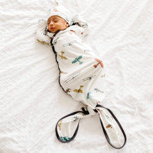 Load image into Gallery viewer, Newborn Knotted Gown - Ace