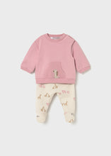 Load image into Gallery viewer, Baby Orchid Safari Sweatshirt Set