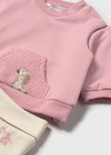 Load image into Gallery viewer, Baby Orchid Safari Sweatshirt Set