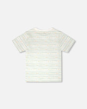 Load image into Gallery viewer, Mint Green Line Tee