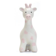 Load image into Gallery viewer, Pink Spotted Giraffe Bank