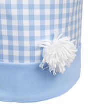 Load image into Gallery viewer, Blue Gingham Bunny Basket
