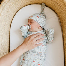Load image into Gallery viewer, Newborn Knotted Gown - Trout