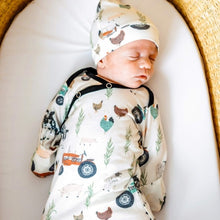 Load image into Gallery viewer, Newborn Knotted Gown - Jo