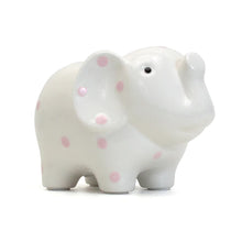 Load image into Gallery viewer, Pink Elephant Polka Dot Bank