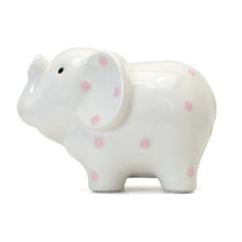 Load image into Gallery viewer, Pink Elephant Polka Dot Bank