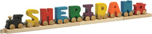 Load image into Gallery viewer, Wooden NameTrain